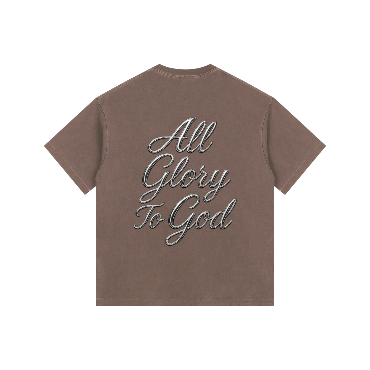 Vintage Washed Oversized CROSS T-Shirt