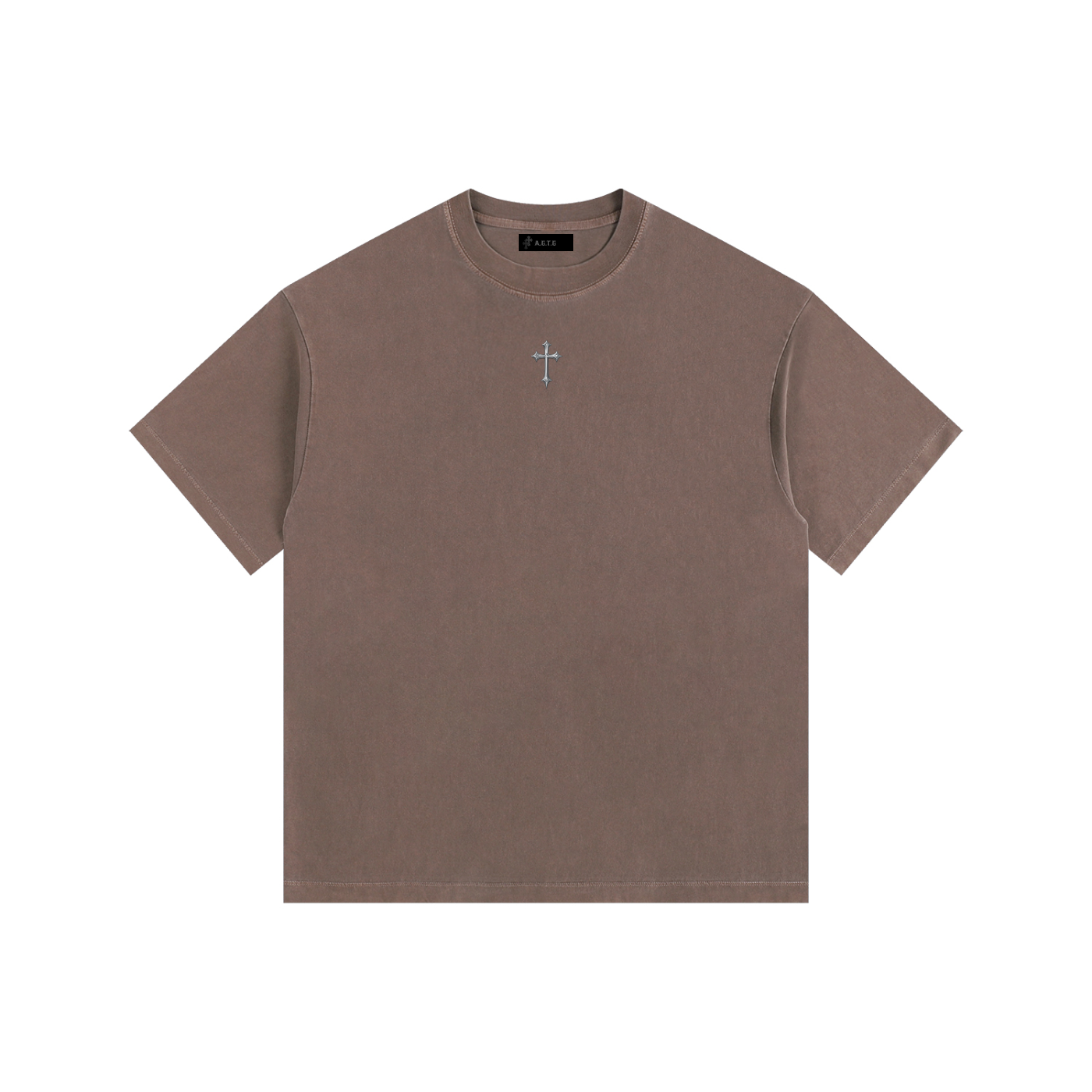 Vintage Washed Oversized CROSS T-Shirt