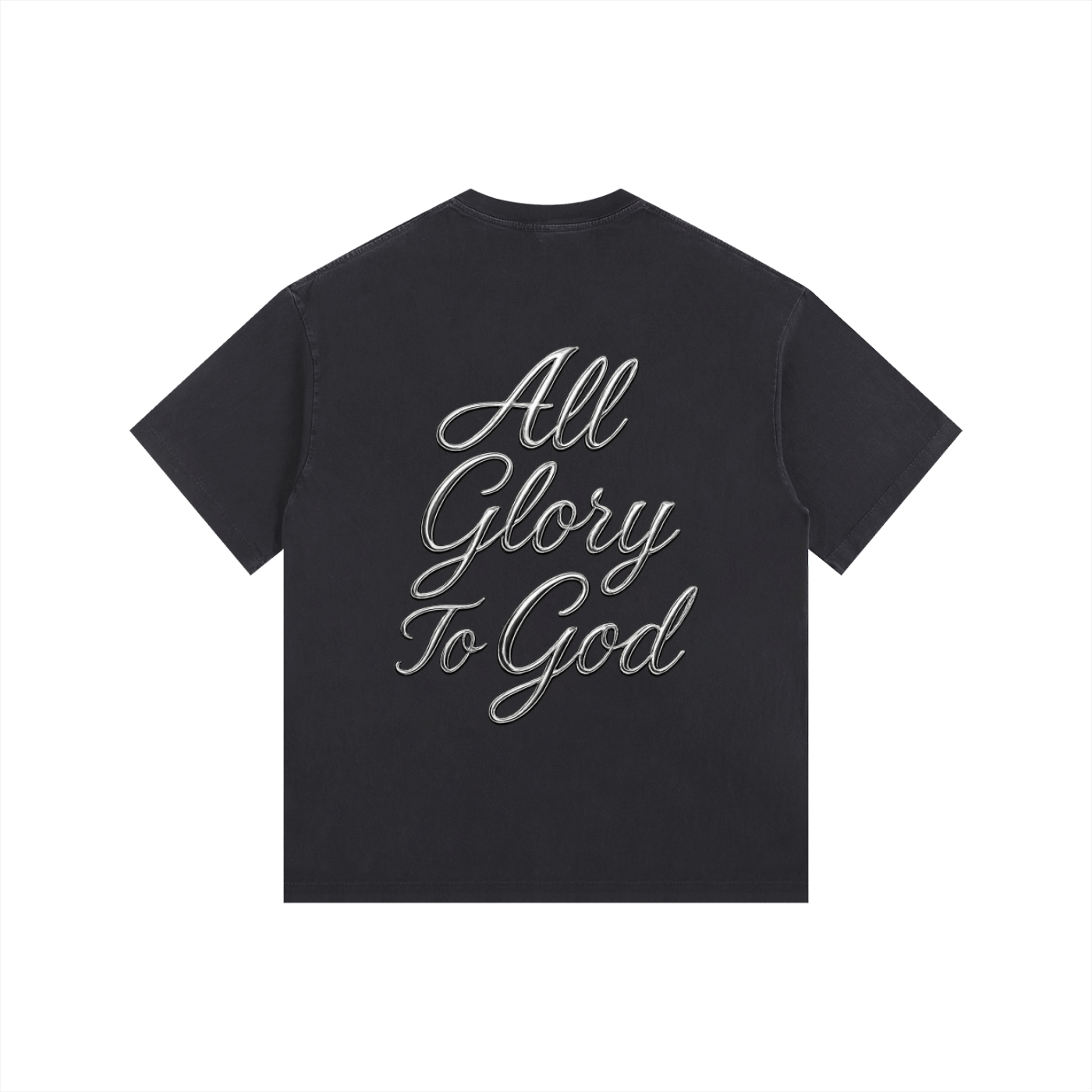 Vintage Washed Oversized CROSS T-Shirt