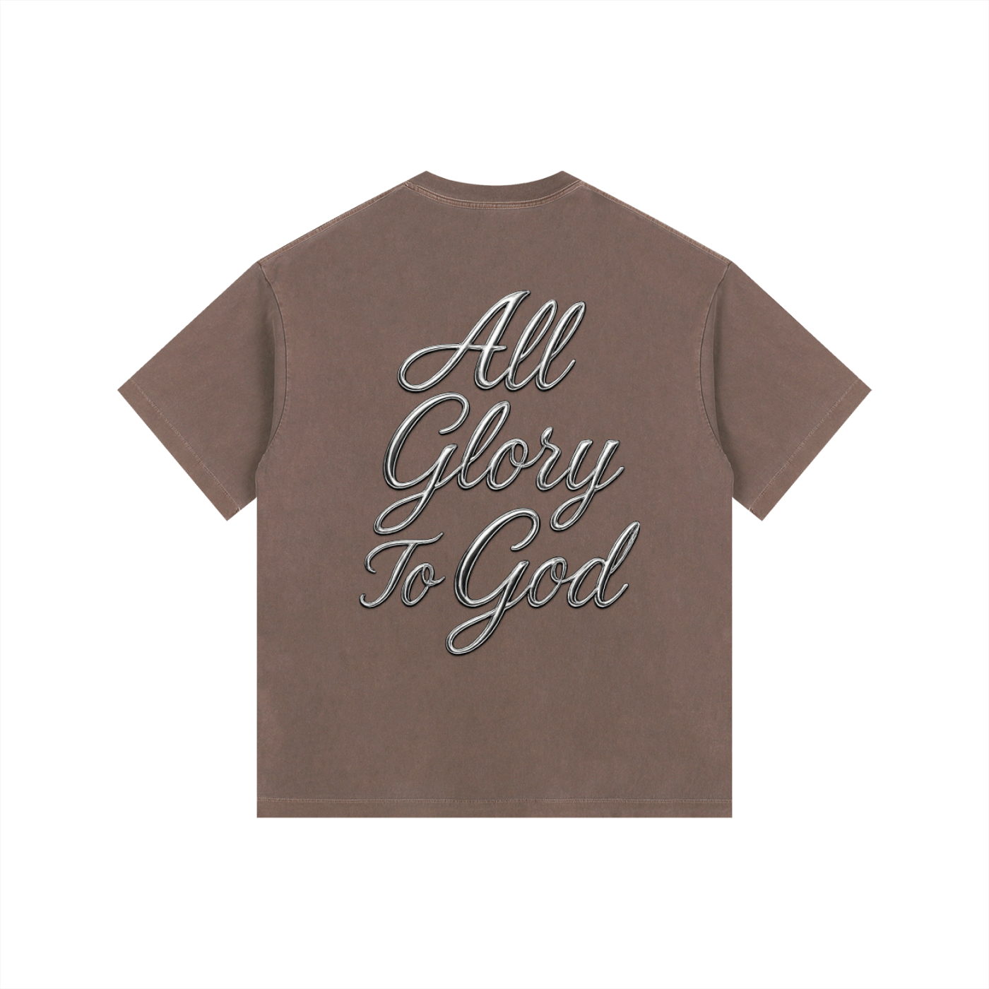 Vintage Washed Oversized A.G.T.G T-Shirt