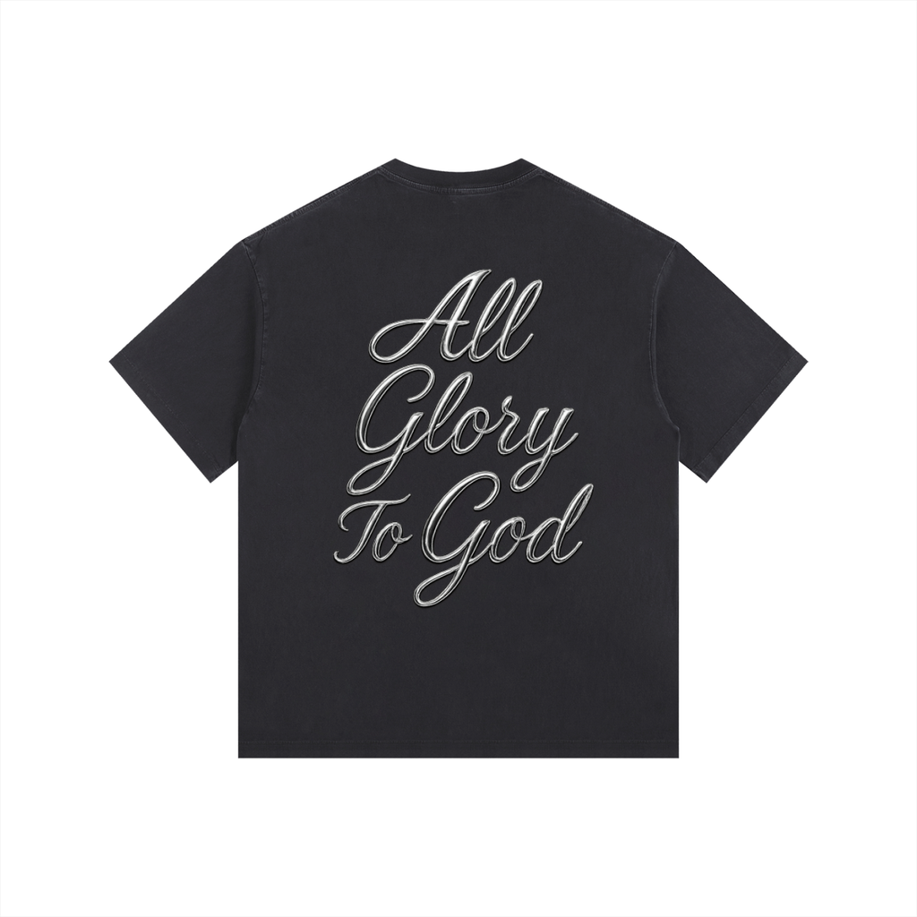 Vintage Washed Oversized A.G.T.G T-Shirt