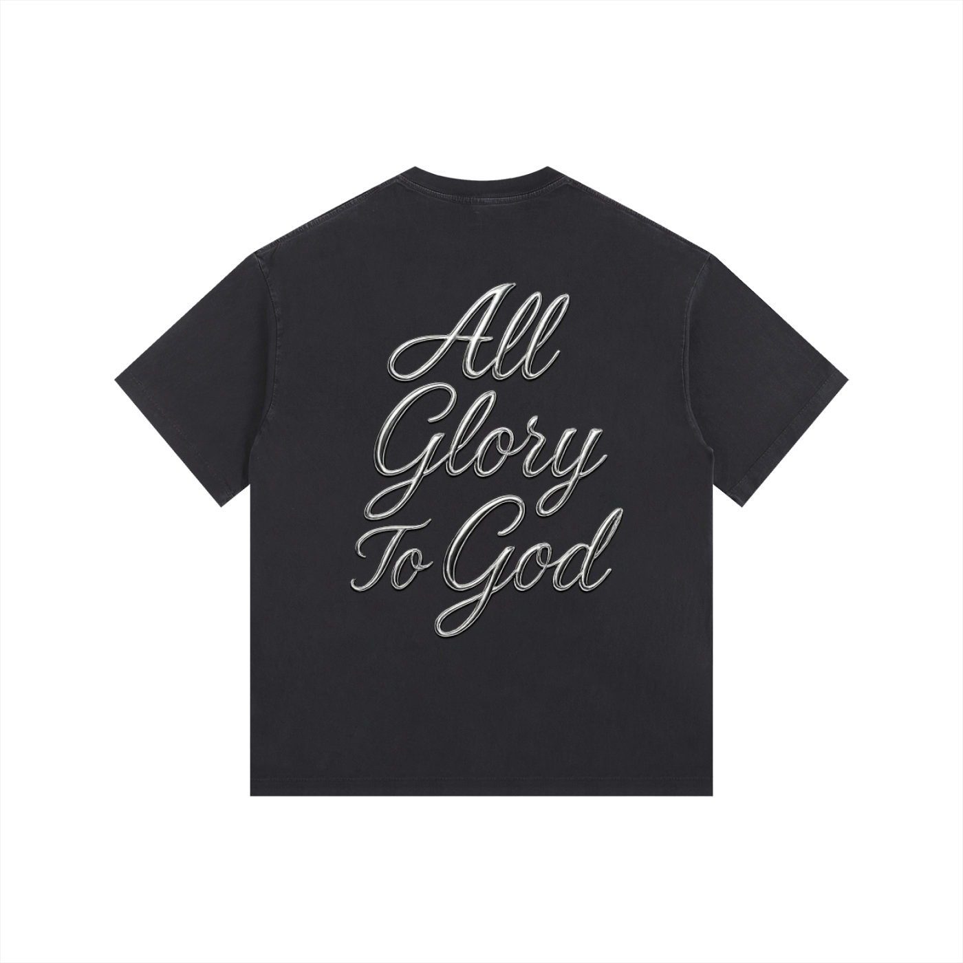 Vintage Washed Oversized A.G.T.G T-Shirt