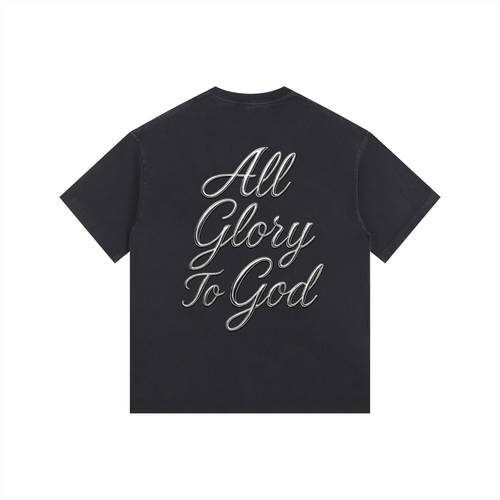 Vintage Washed Oversized A.G.T.G T-Shirt